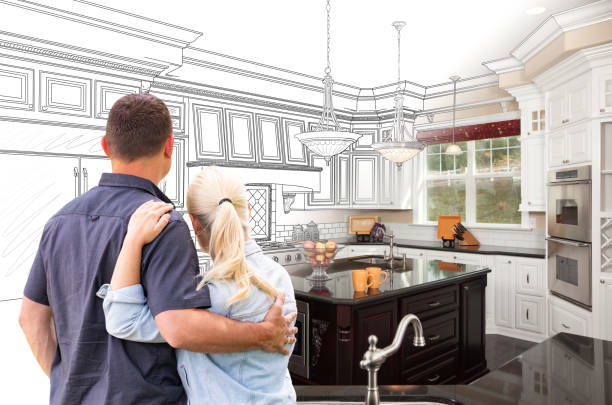 Custom kitchen cabinets installed in a Cottage Grove home